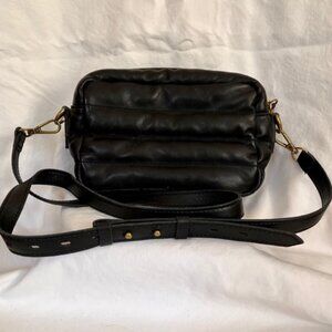 Madewell Transport Leather Crossbody Camera Bag: Puff Edition